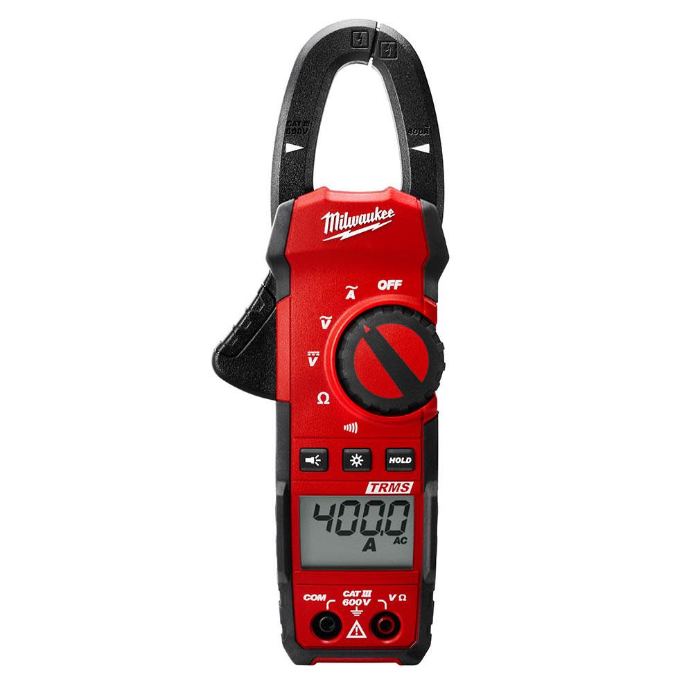 Heavy-Duty True-RMS 400 Amp Electrical Clamp Meter - Intensery