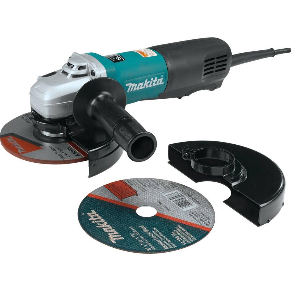 Makita 6 in. SJS High-Power Paddle Switch Cut-Off/Angle Grinder 9566PCX1 from Makita - Intensery