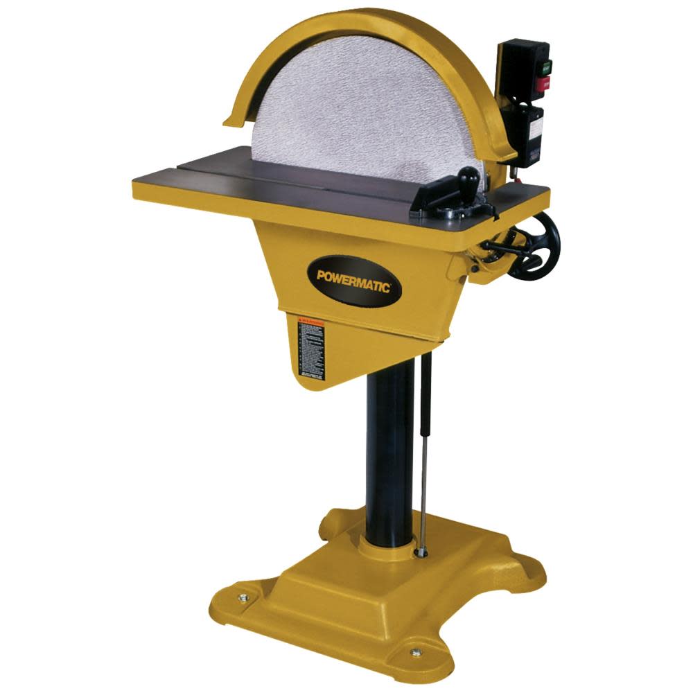 20 Disc Sander， 2HP 1PH 230V - Intensery