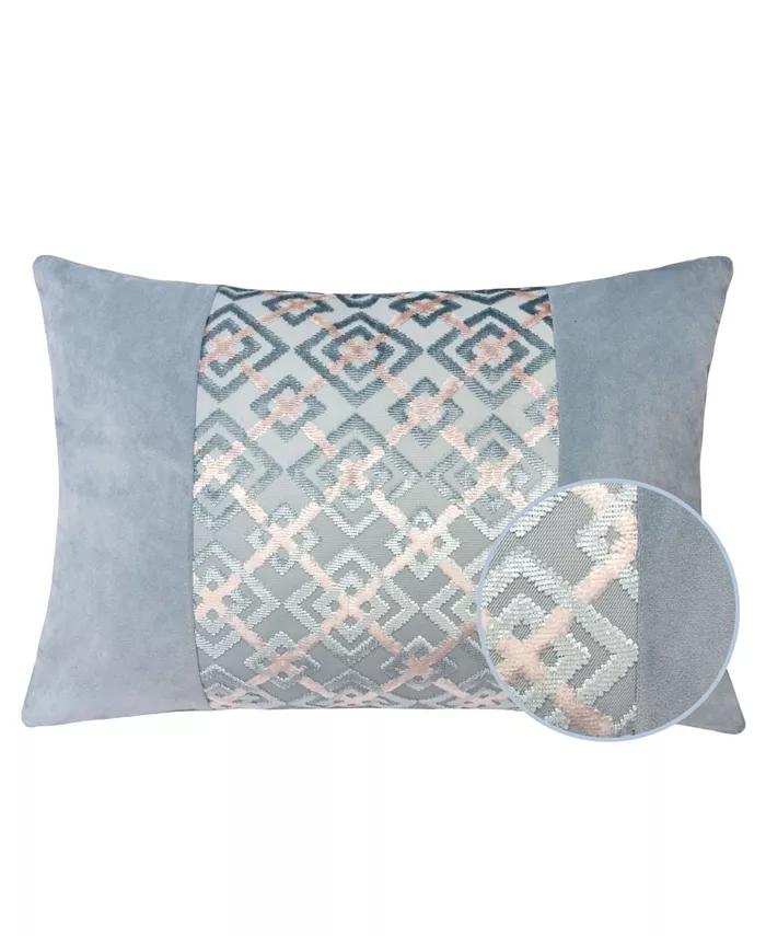 Homey Cozy Audrey Rectangle Decorative Throw Pillow - Intensery