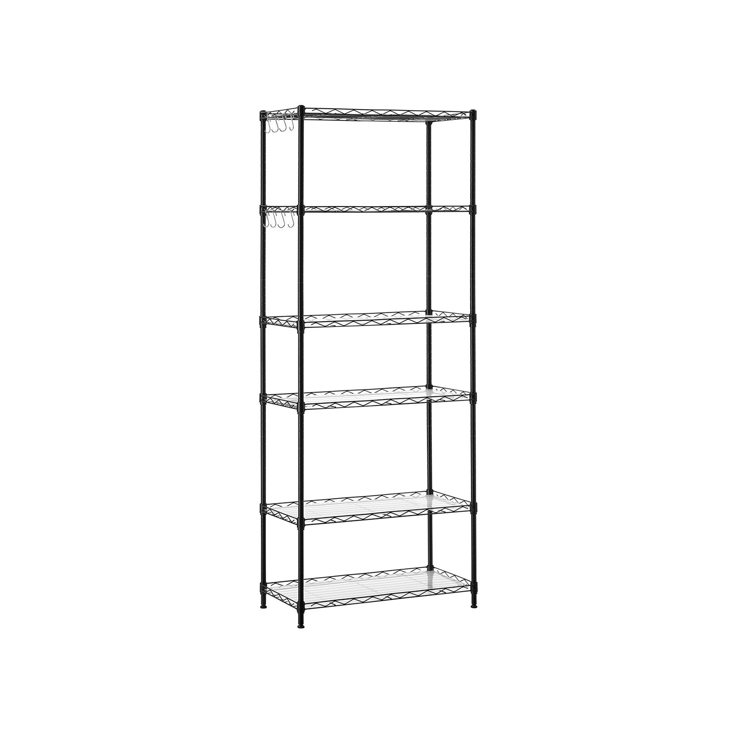 SONGMICS 6-Tier Metal Storage Shelf - Intensery