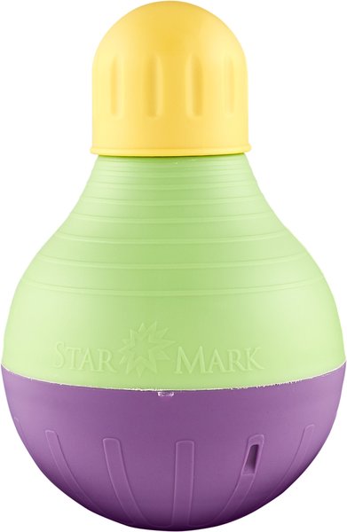 Starmark Treat Dispensing Bob-a-Lot Dog Toy - Intensery