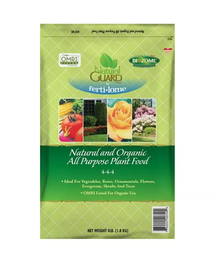 Fertilome Natural Guard Natural and Organic All Purpose Food， 4lbs - Intensery