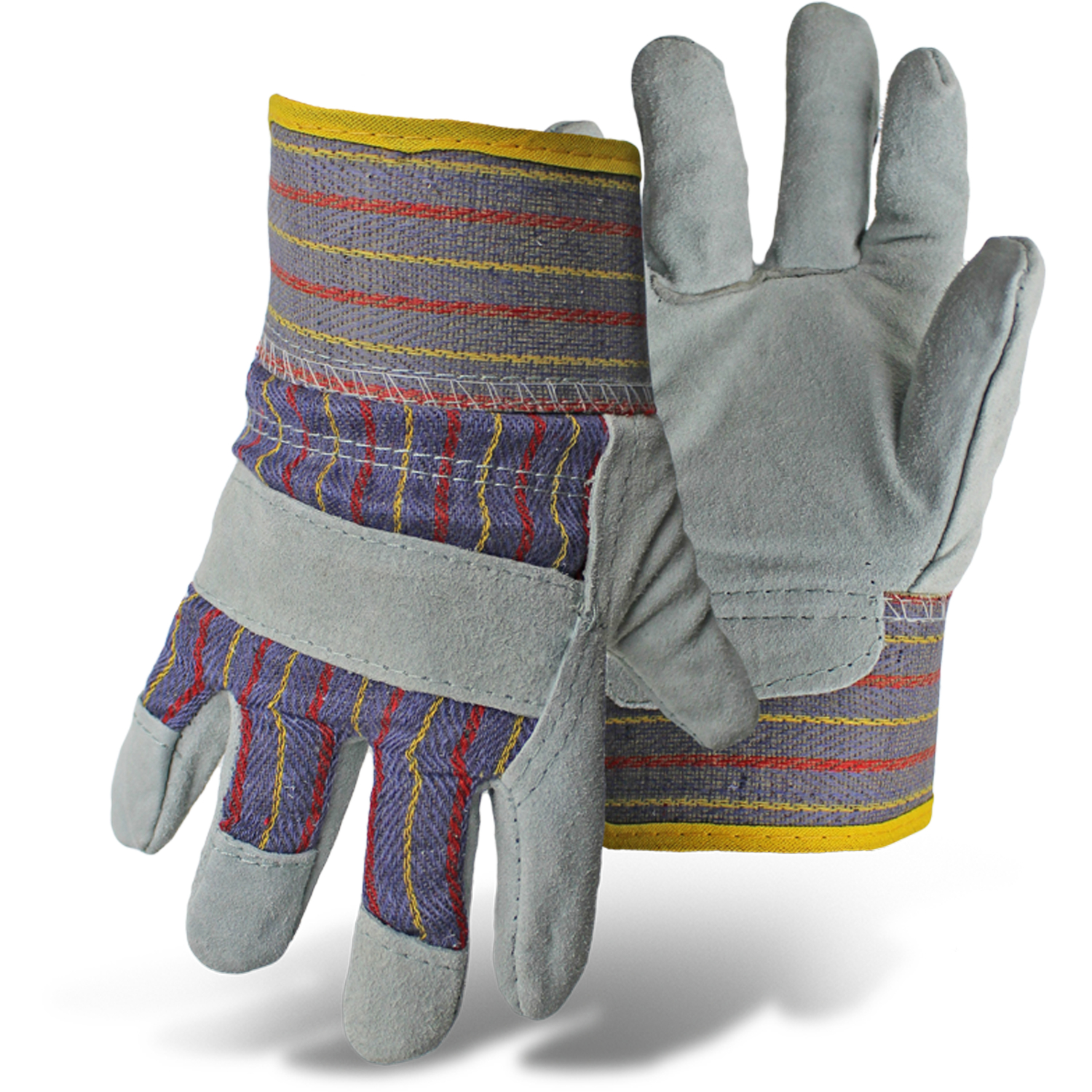 Boss Child\u0027s Indoor/Outdoor Kid Tuff Gloves Gray Youth 1 pair - Intensery