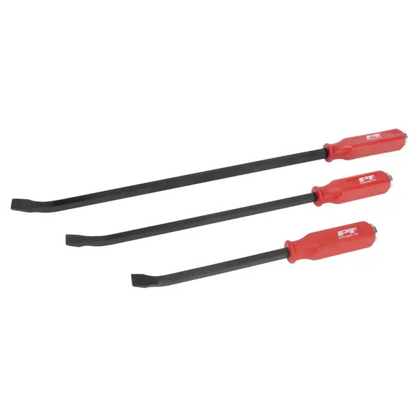 Performance Tool 3-Piece Pry Bar Set with Strike Cap - Intensery