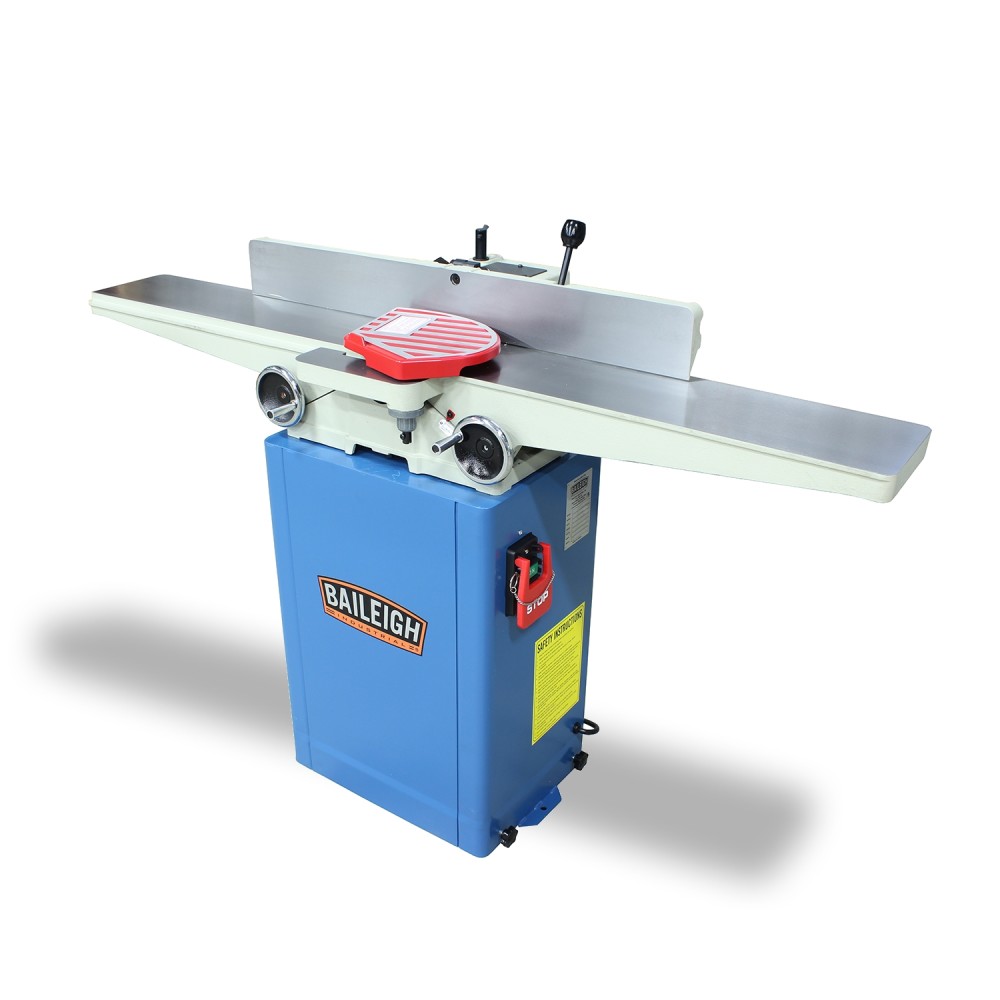 Baileigh IJ-655-HH Wood Jointer with Spiral Cutter Head 110/220V - Intensery