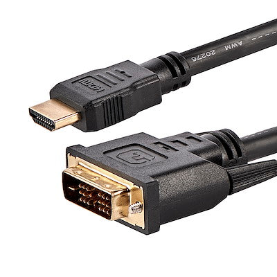 StarTech HDMIDVIMM6 6ft/1.8m HDMI to DVI-D Cable M/M - Intensery