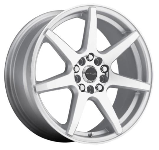 Raceline Wheels 131S-77582 Raceline Wheels 131S EVO Matte Silver Wheels - Intensery