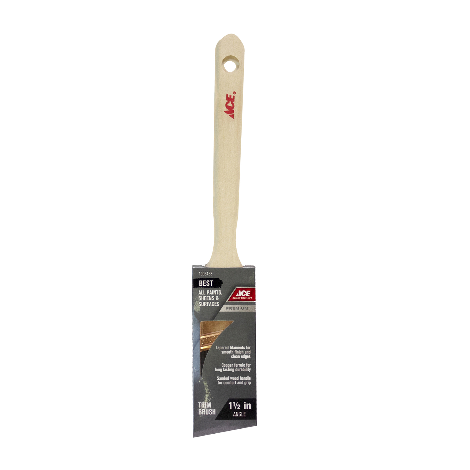 Ace Best 1-1/2 in. Angle Paint Brush - Intensery