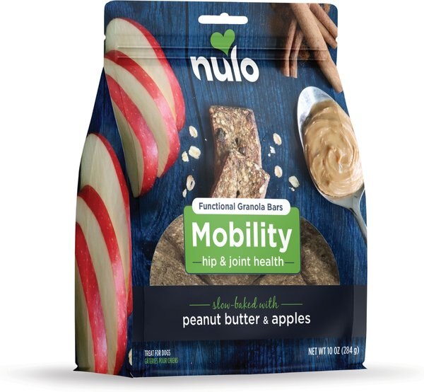 Nulo Functional Granola Mobility Dog Treats， 10-oz bag - Intensery