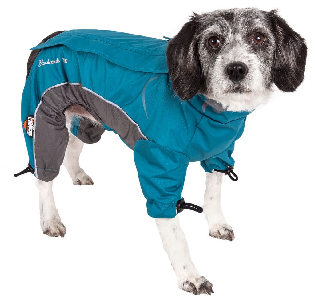 Helios Blizzard Full-Bodied Adjustable and 3M Reflective Dog Jacket in Blue (Small) - Pet Life JKHL4BLSM - Intensery