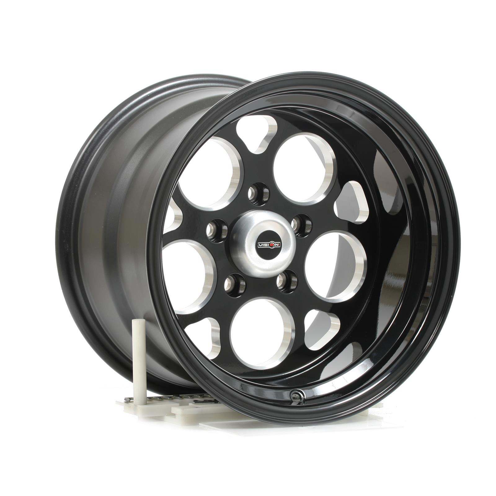 Vision Wheel 561-5161B-25 Vision American Muscle 561 Sport Mag Series Milled Window Gloss Black Wheels - Intensery