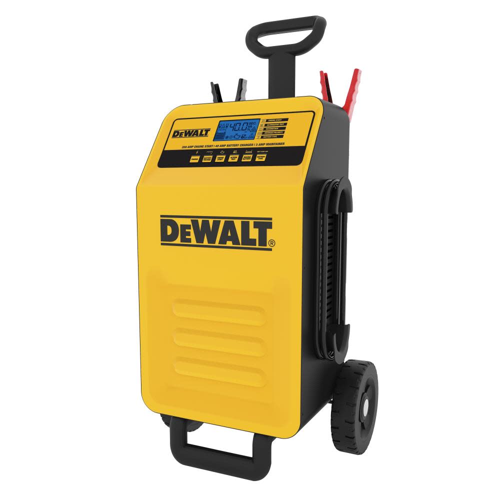 DEWALT Battery Charger Rolling Maintainer With Engine Start DXAEC200 from DEWALT - Intensery
