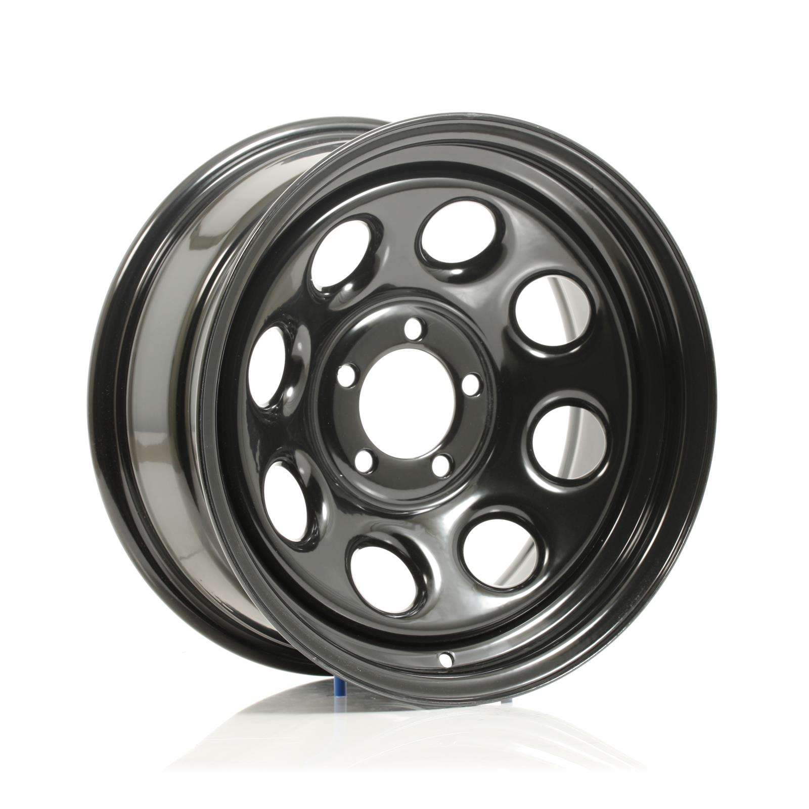 Cragar 1629398014B Cragar Soft 8 Black Wheels - Intensery