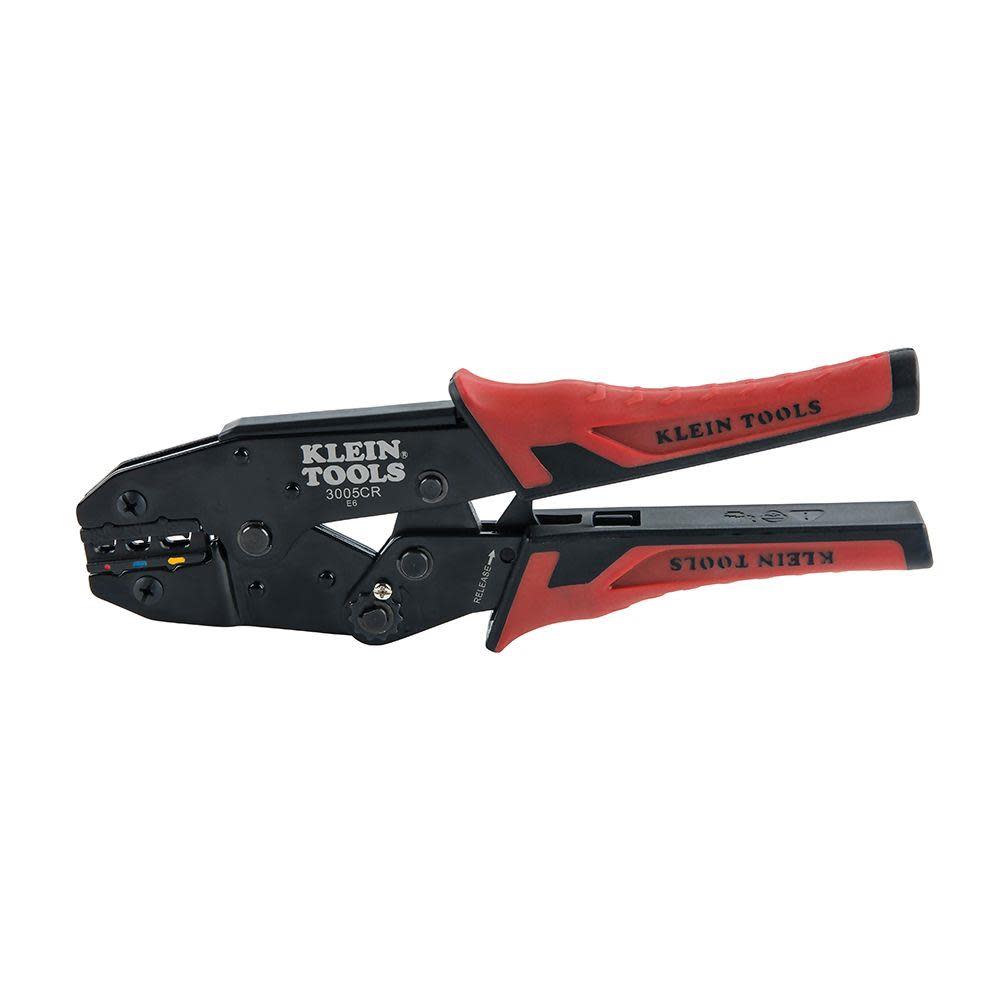 Klein Tools Ratchet Wire Crimper 10 to 22 AWG 3005CR from Klein Tools - Intensery