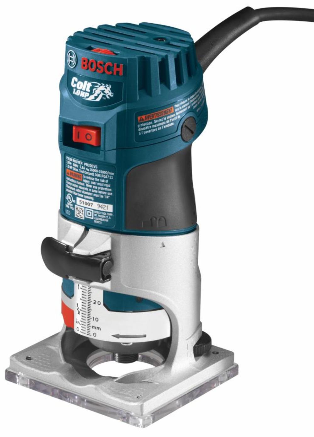Colt™ Electronic Variable-Speed Palm Router - Intensery