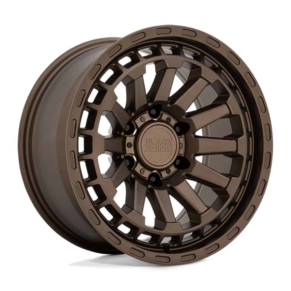 Black Rhino BLRAD 20X9.5 5X5.0 M-BRNZ -18MM - Intensery