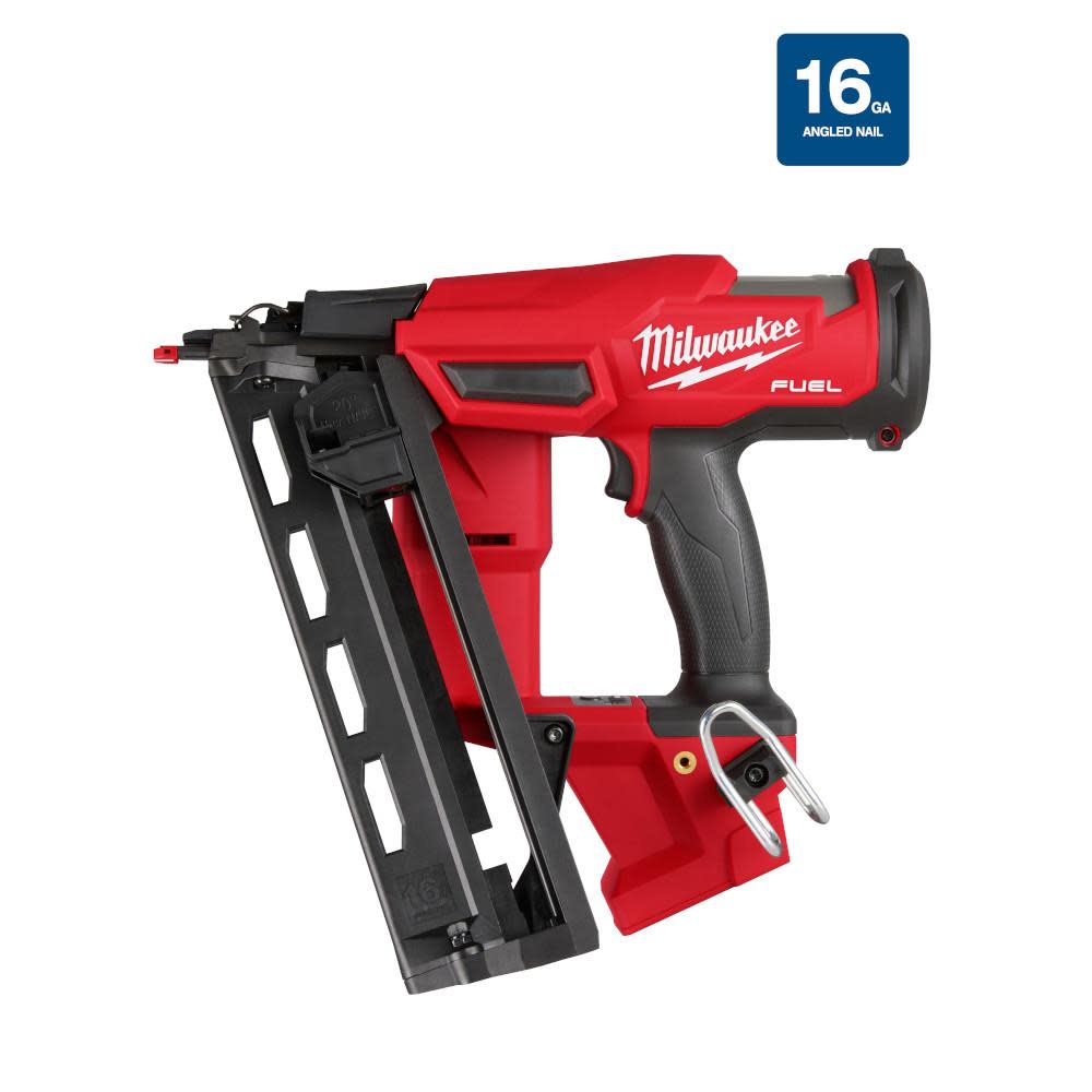 Milwaukee M18 FUEL 16 Gauge Angled Finish Nailer Bare Tool 2841-20 from Milwaukee - Intensery