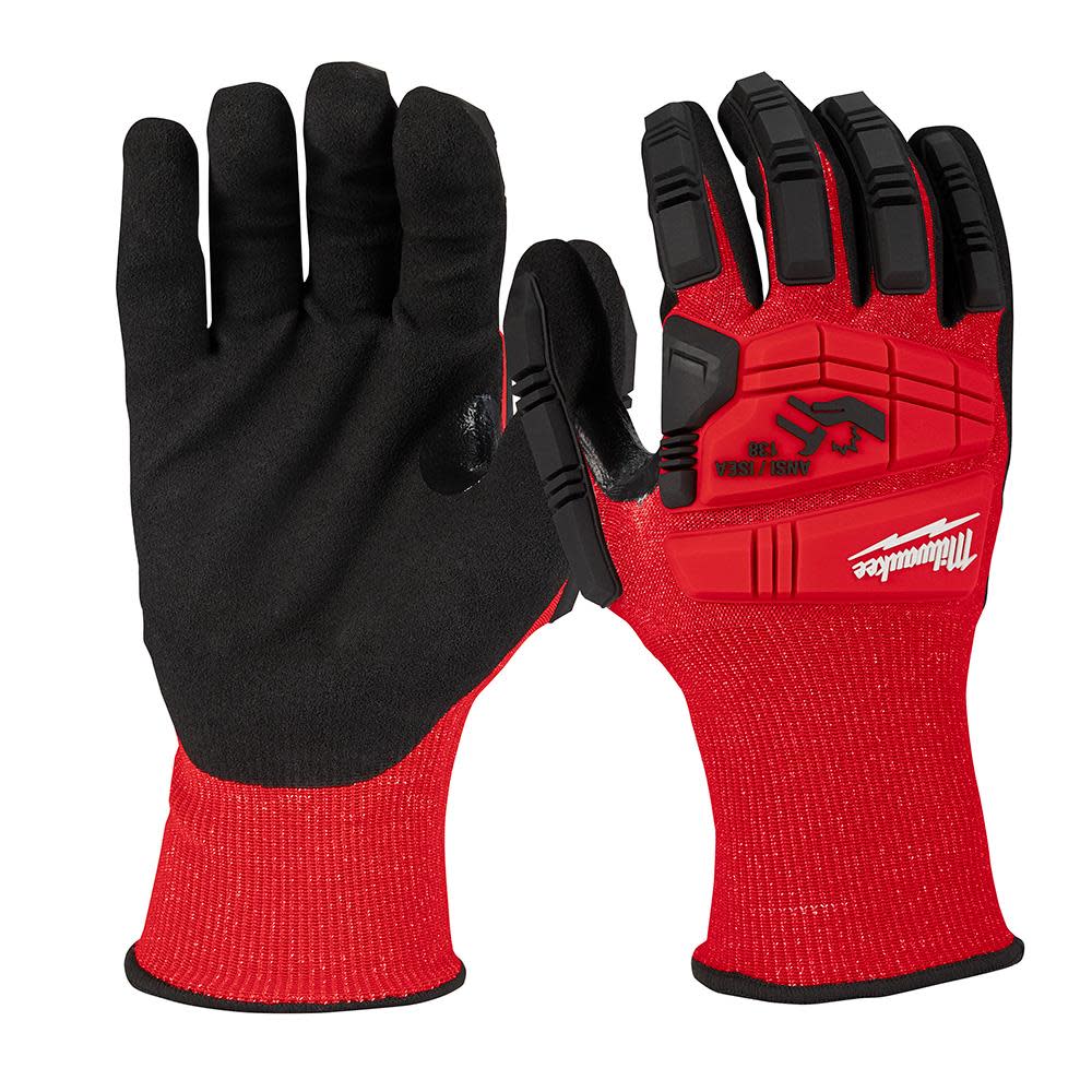 Impact Cut Level 3 Nitrile Dipped GlovesS - Intensery