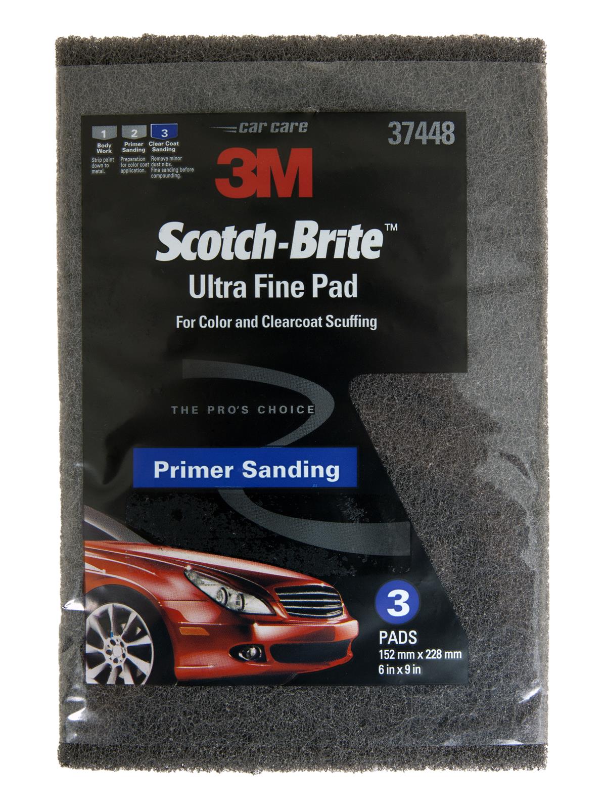 3M 37448 3M Products Scotch-Brite Sanding Pads - Intensery