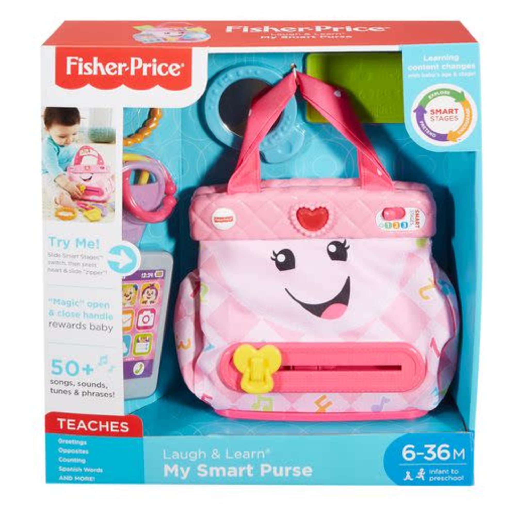 Fisher-Price Laugh Learn My Smart Purse FGW15 - Intensery