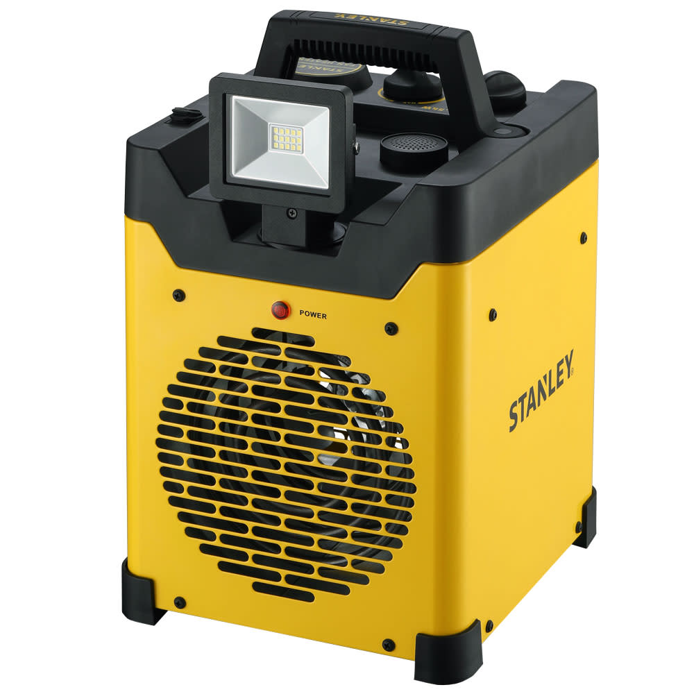 Stanley 1500W Heavy Duty Portable Heater with Light and USB - Intensery