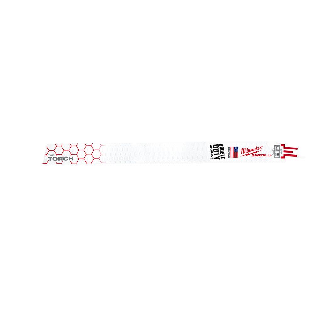Milwaukee 12 in. 10 TPI THE TORCH SAWZALL Blades 5PK 48-00-5714 from Milwaukee - Intensery