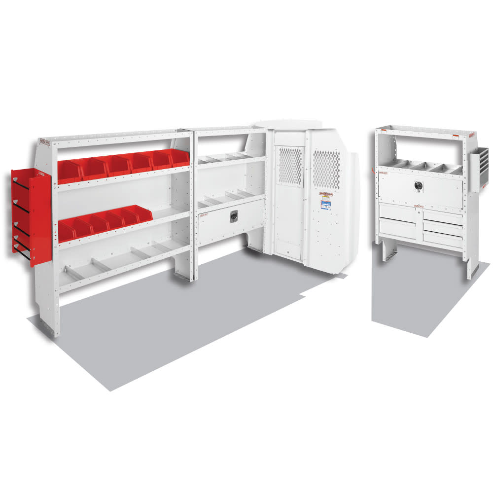Electrical Contractor Package for Mid-Roof， 130 Inch Wheel Base Ford Transit Vans - Intensery