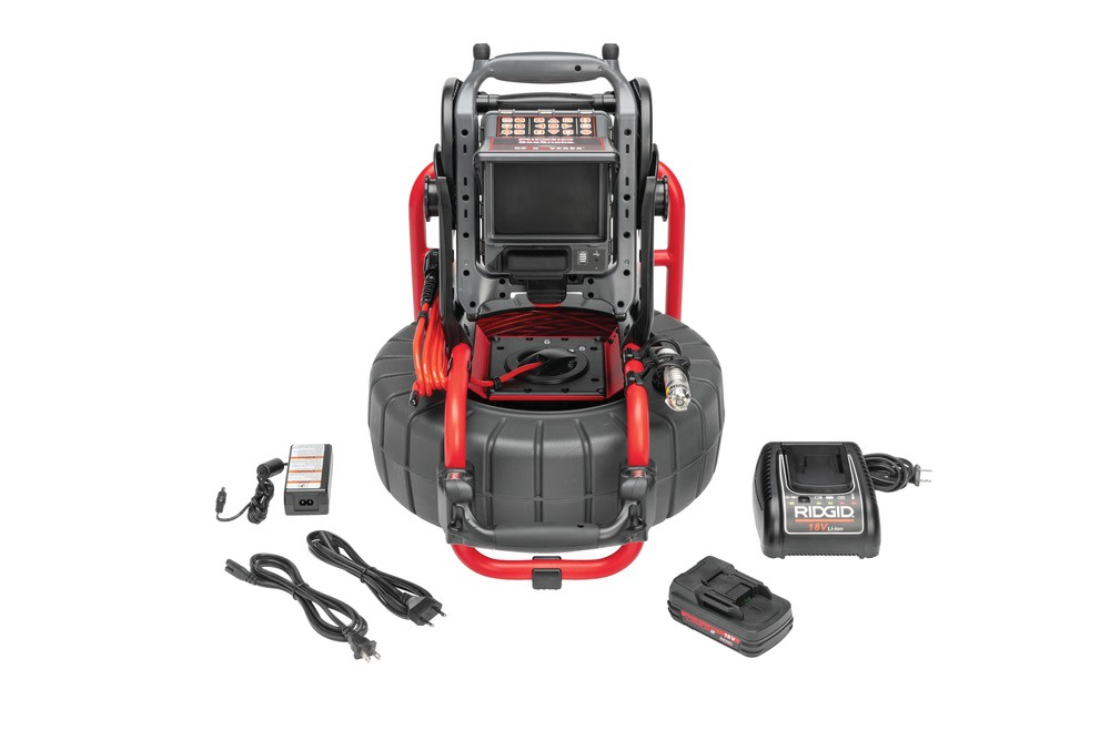 Ridgid SeeSnake Compact M40 Camera System with Monitor Battery and Charger 63818 from Ridgid - Intensery