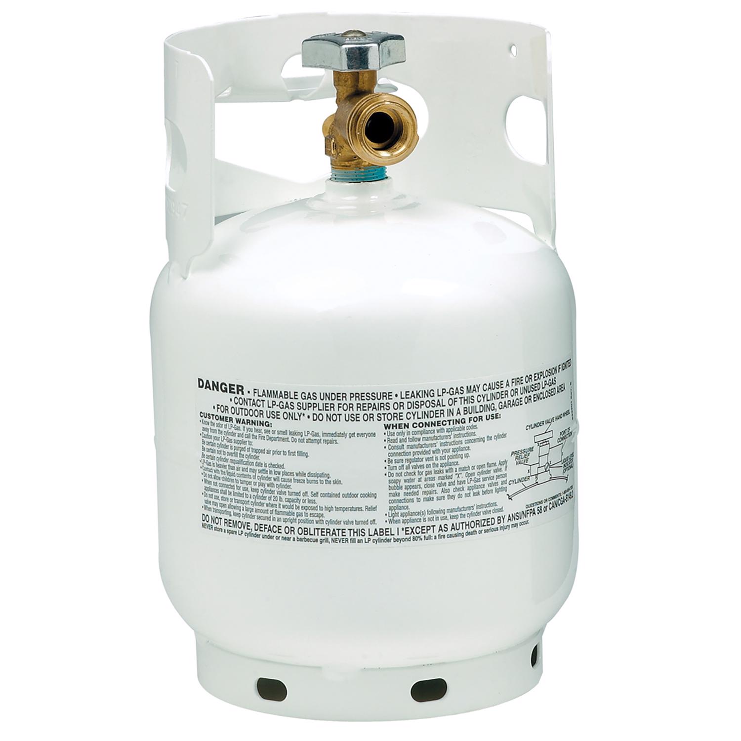 Manchester Tank 5 lb Steel Type 1 Empty LP Tank - Intensery