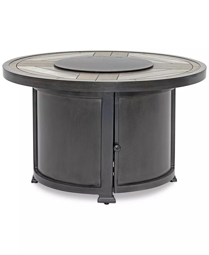 Agio Lexington Outdoor Round Fire Pit， Created for Macy's - Intensery