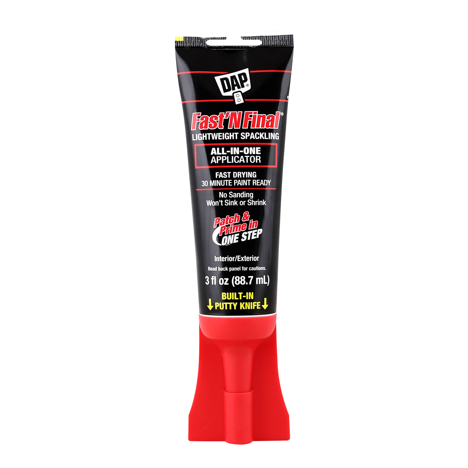 DAP Fast \u0027N Final Ready to Use Off-White Lightweight Spackling Compound 3 oz - Intensery