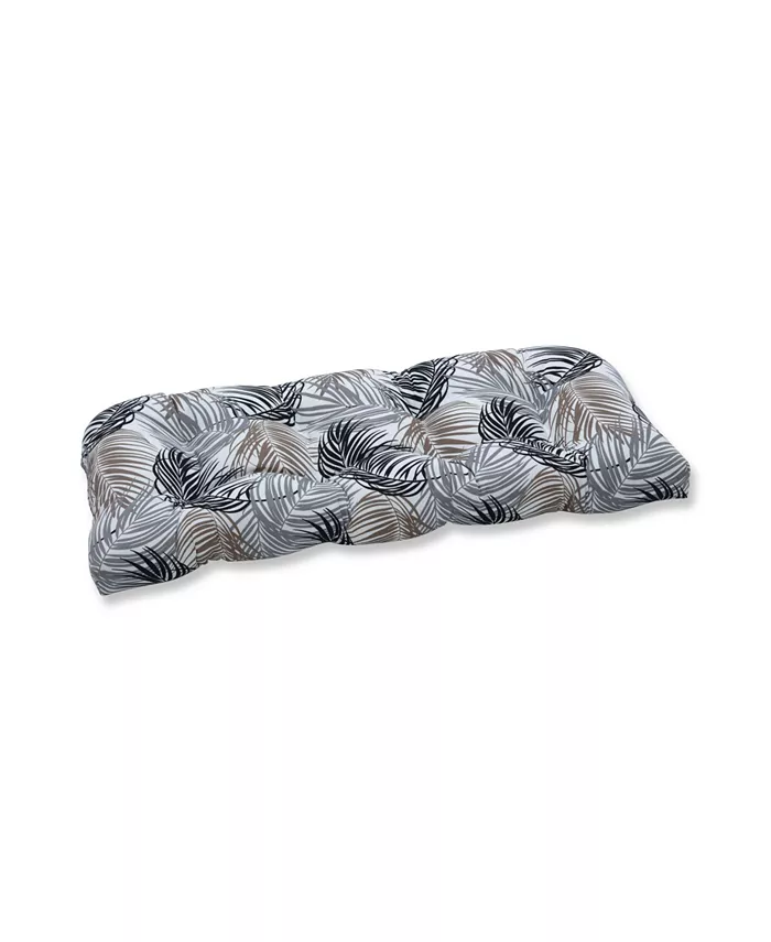 Pillow Perfect Setra Stone Wicker Loveseat Cushion - Intensery