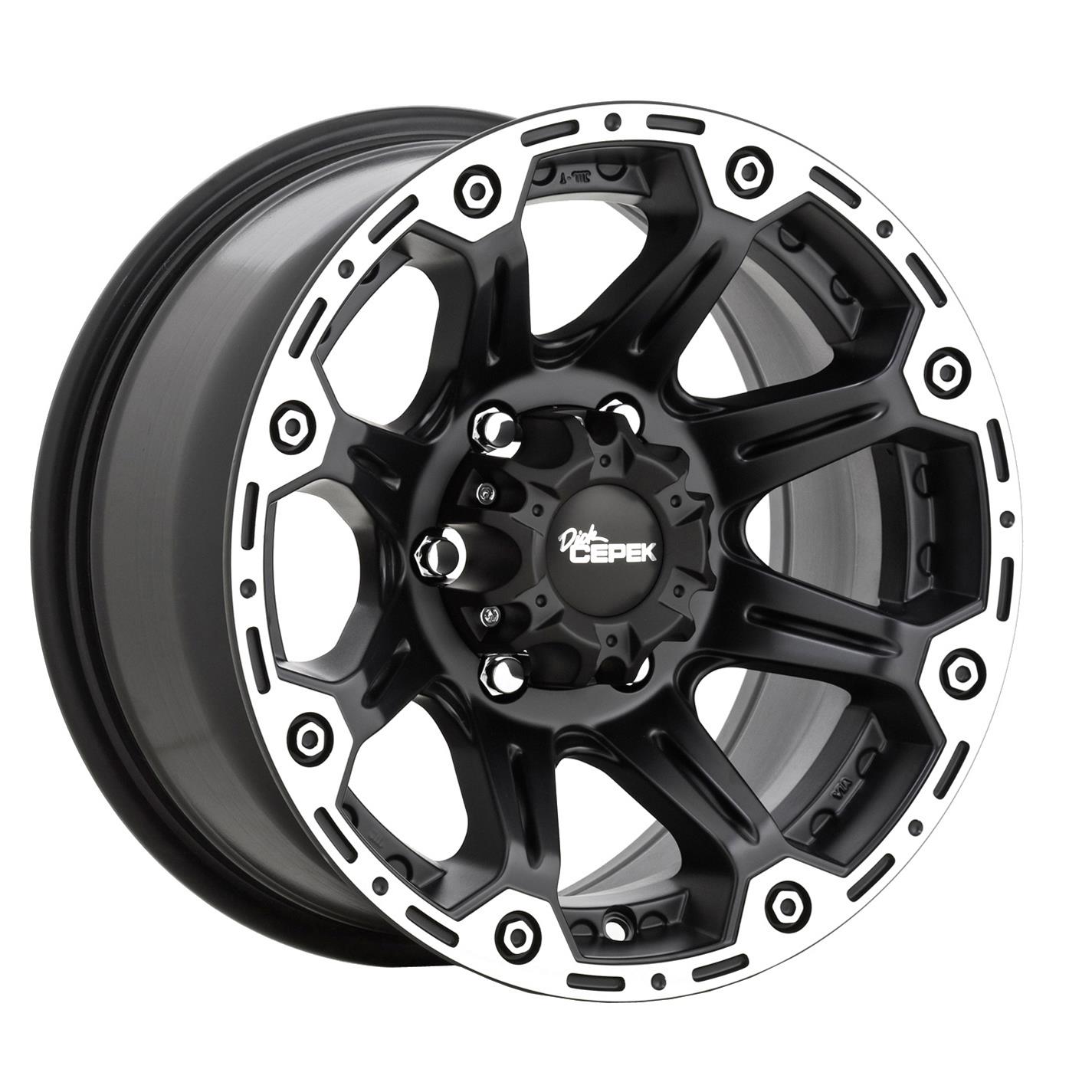 Dick Cepek Tires and Wheels 1078403 Dick Cepek Black DC Torque Wheels - Intensery