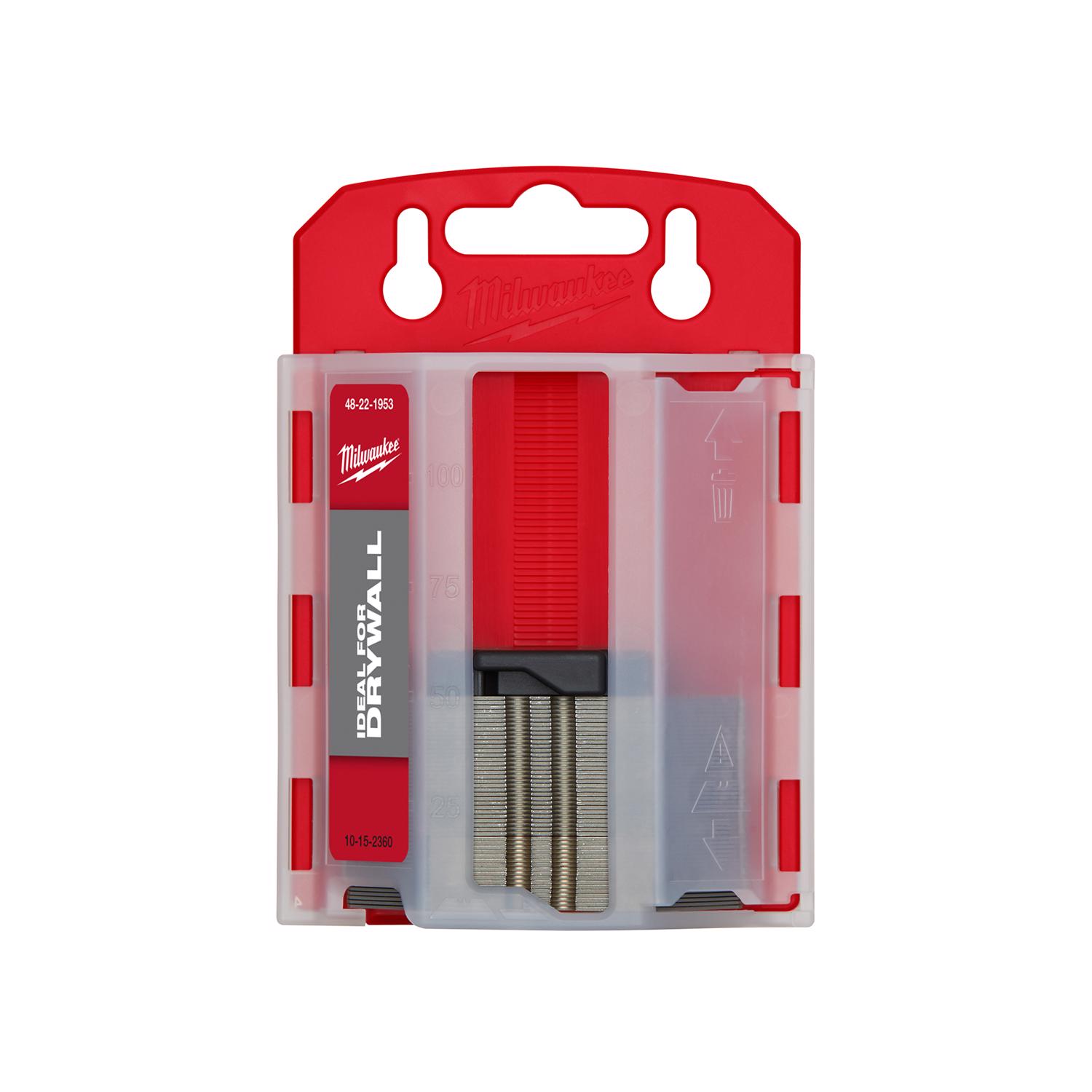 Milwaukee Micro Carbide Metal Utility Drywall Utility Blades 3 in. L 50 pc - Intensery