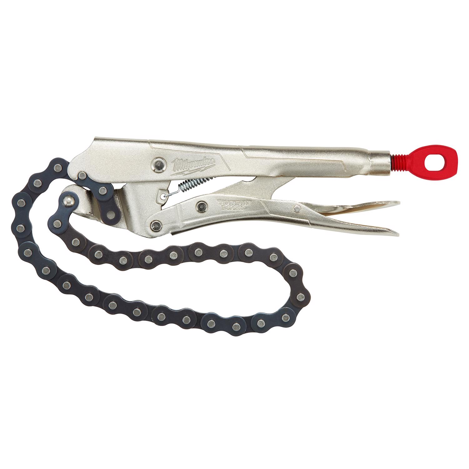 Milwaukee Torque Lock 12.7 in. Forged Alloy Steel Locking Chain Wrench Combination Pliers - Intensery