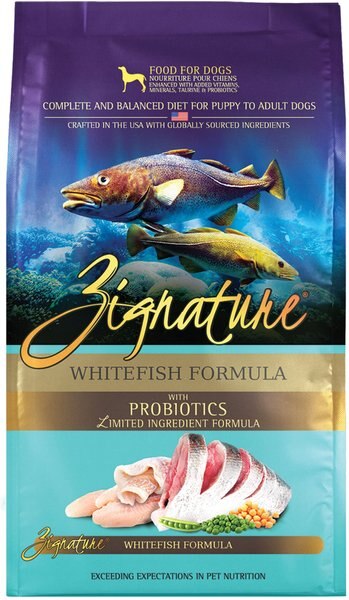 Zignature Whitefish Limited Ingredient Formula Dry Dog Food - Intensery