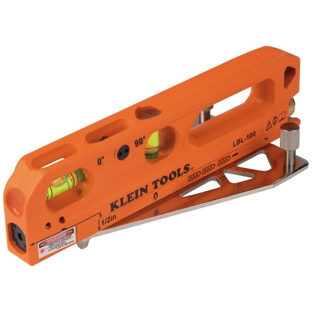 Klein Tools Laser Line Bubble Level LBL100 from Klein Tools - Intensery