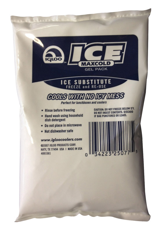 Igloo MaxCold Ice Pack 8 oz Blue 1 pk - Intensery