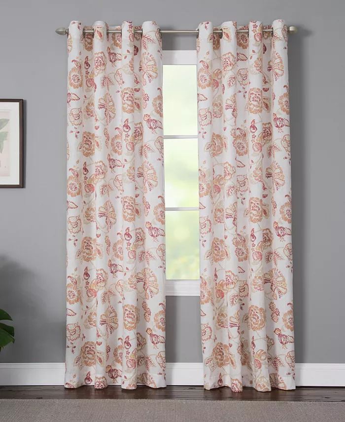 Windham Weavers Sabrina Floral Curtain Panel Collection - Intensery