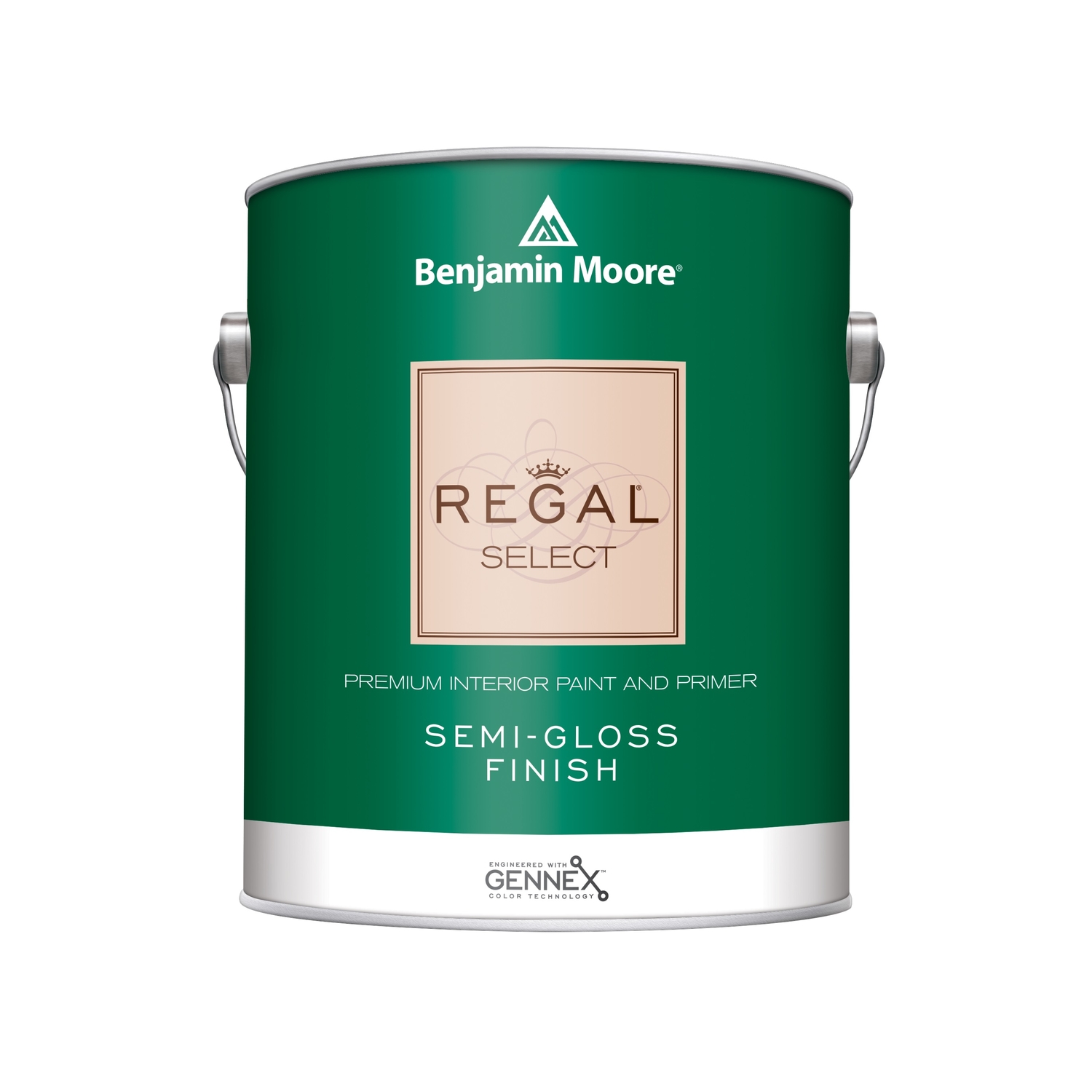 Benjamin Moore Regal Select Semi-Gloss Base 4 Paint and Primer Interior 1 gal - Intensery