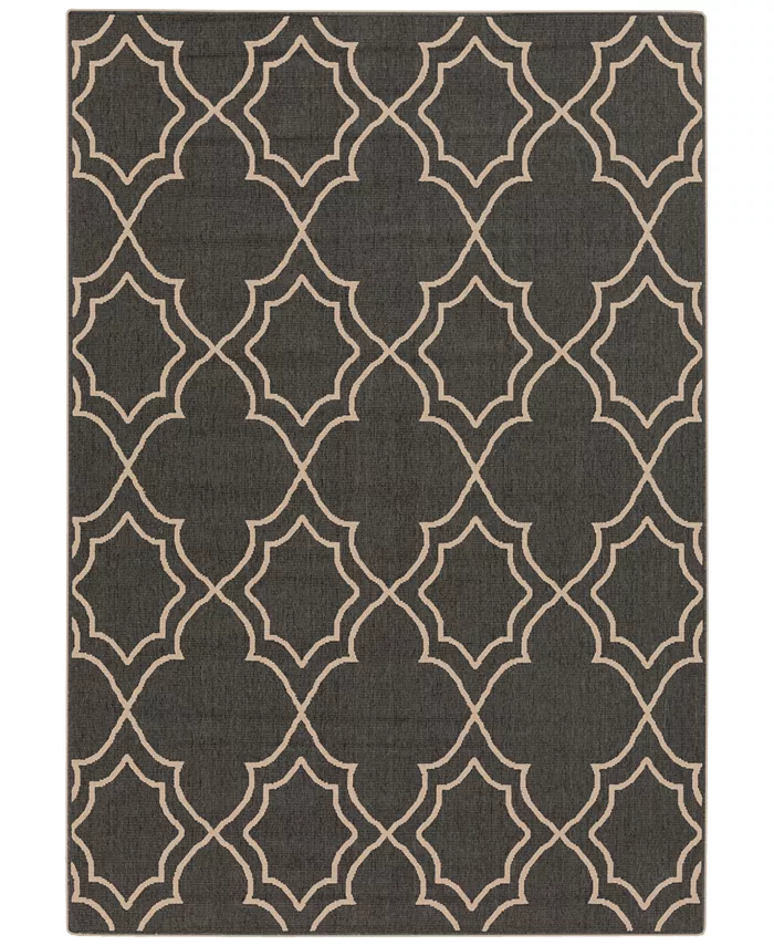 Surya Alfresco ALF-9590 Black 3' x 5'6