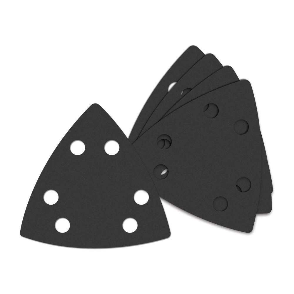 One Fit™ Oscillating Triangle Sandpaper 240 Fine Grit， 5PC - Intensery