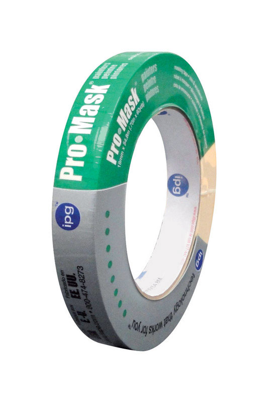 IPG Pro-Mask Painters 0.70 in. W X 60 yd L Natural Masking Tape - Intensery