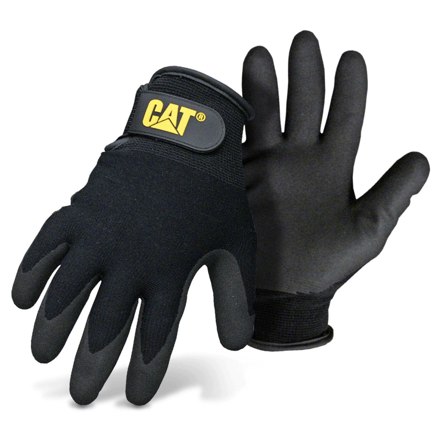CAT Men\u0027s Indoor/Outdoor String Gloves Black XL 1 pair - Intensery