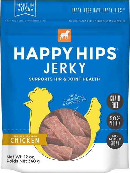 Happy Hips Jerky Chicken Recipe Grain-Free Dog Treats - Intensery