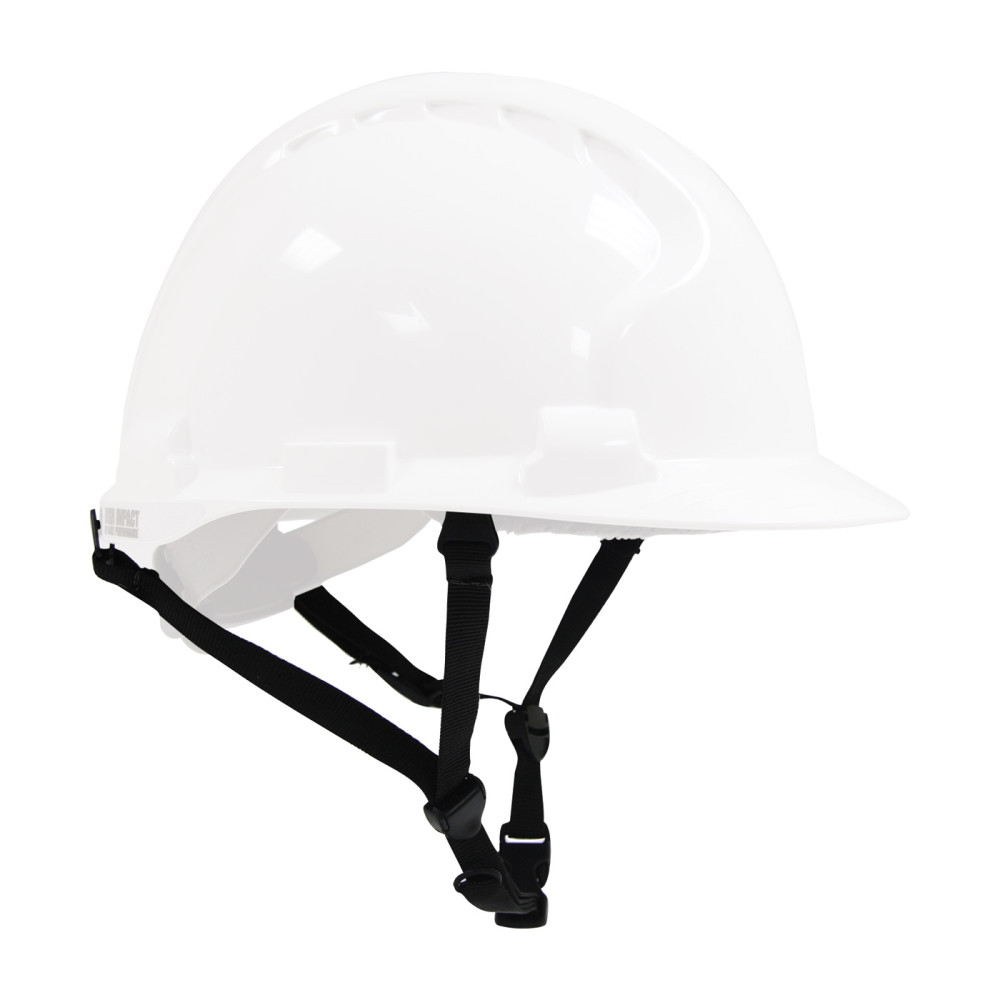 Protective Industrial Products JSP Black 4-Point Chin Strap For Any JSP Hard Hat - Intensery