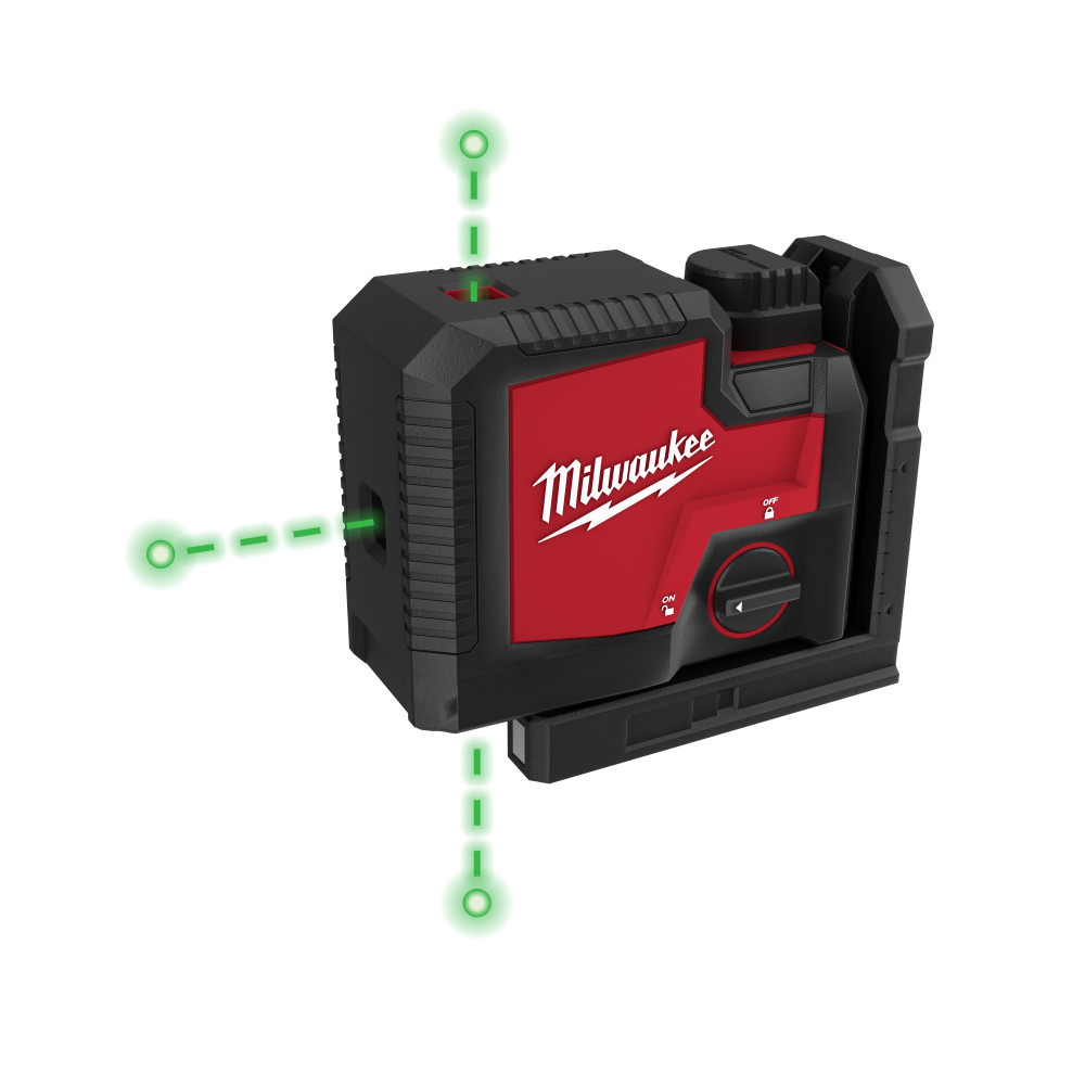 Milwaukee Green Beam Laser 3 Point USB Rechargeable 3510-21 from Milwaukee - Intensery