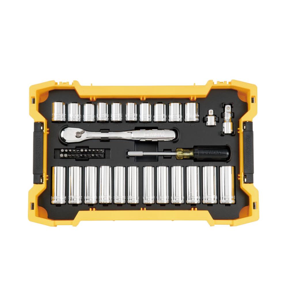 TOUGHSYSTEM Mechanics Tool Set 3/8 1/2 Drive 85pc - Intensery