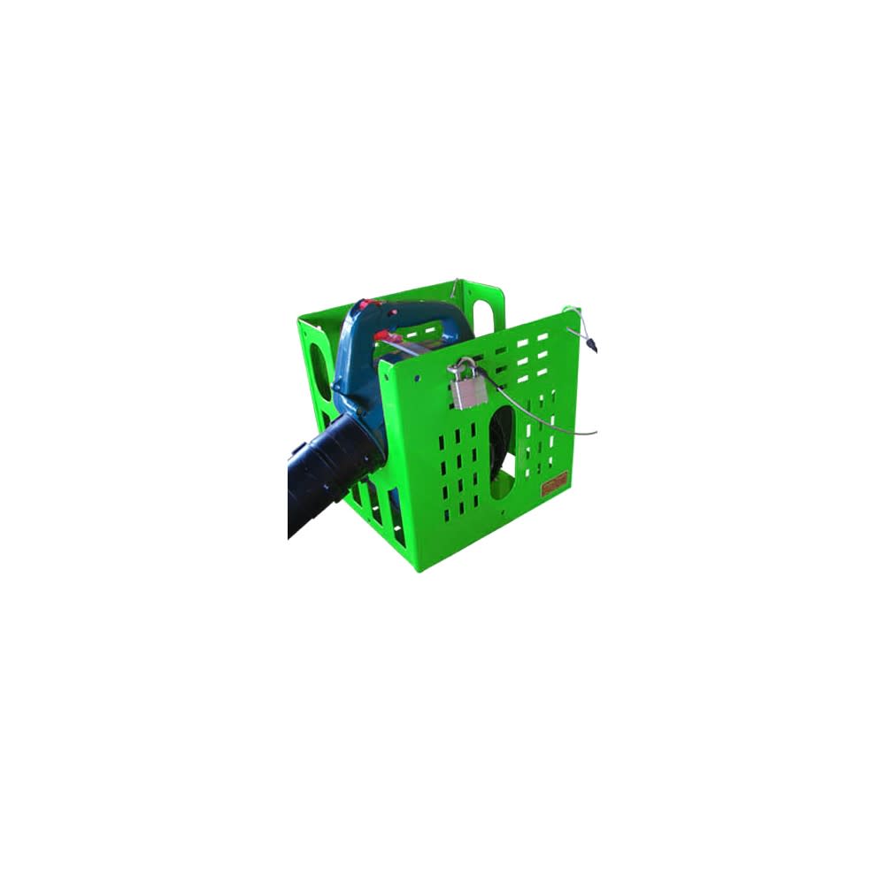Green Touch Lockable Multi Tool Rack For Open/Enclosed Trailers - Intensery